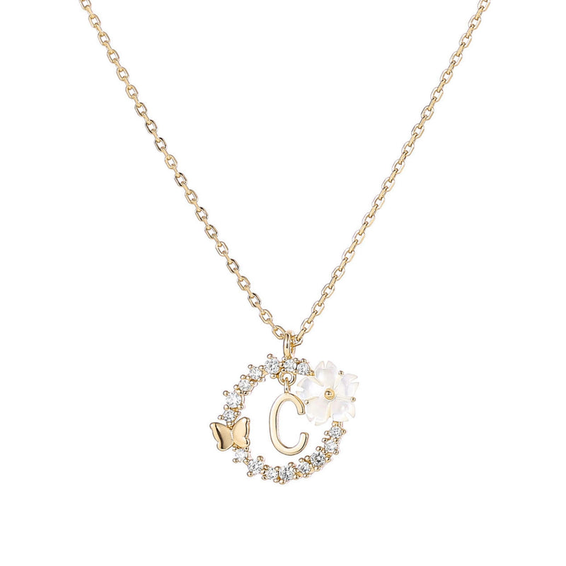 Letter Necklace - Gold