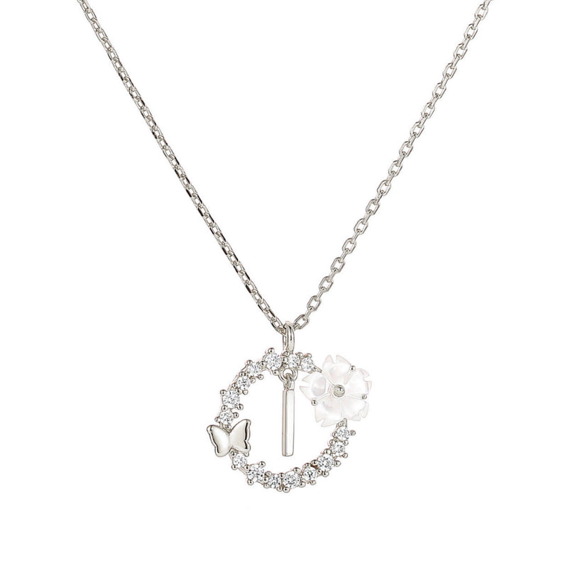 Letter Necklace - Silver