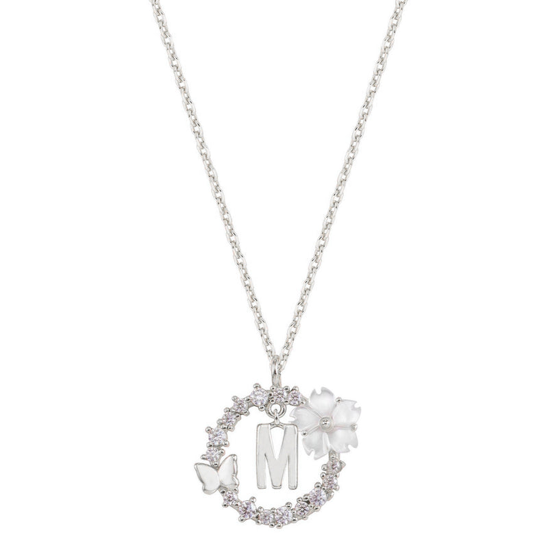 Letter Necklace - Silver