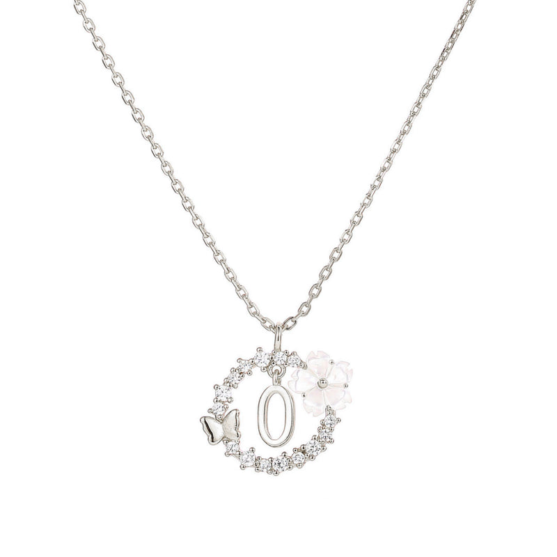 Letter Necklace - Silver