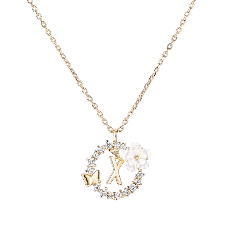 Letter Necklace - Gold