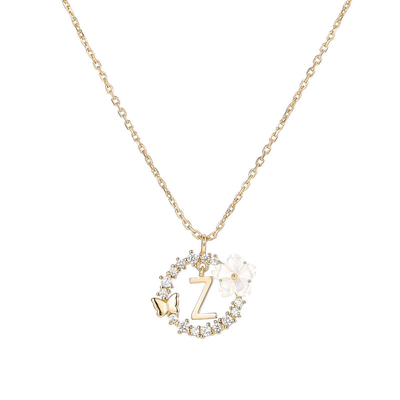 Letter Necklace - Gold