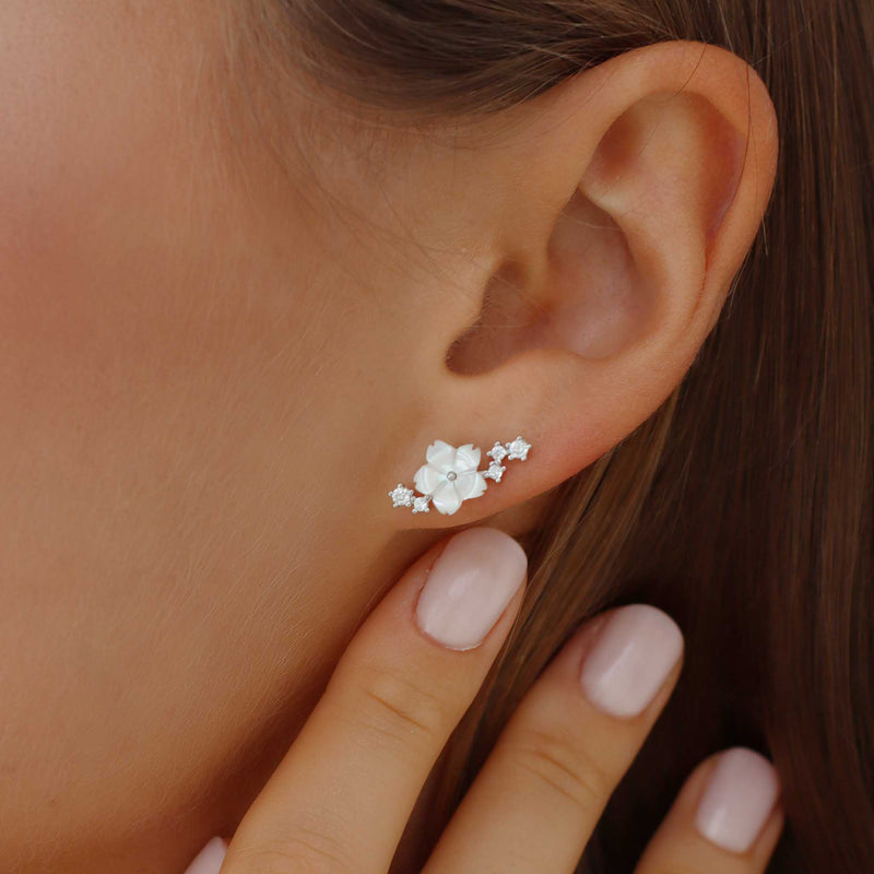 Sparkle Earrings - Silver