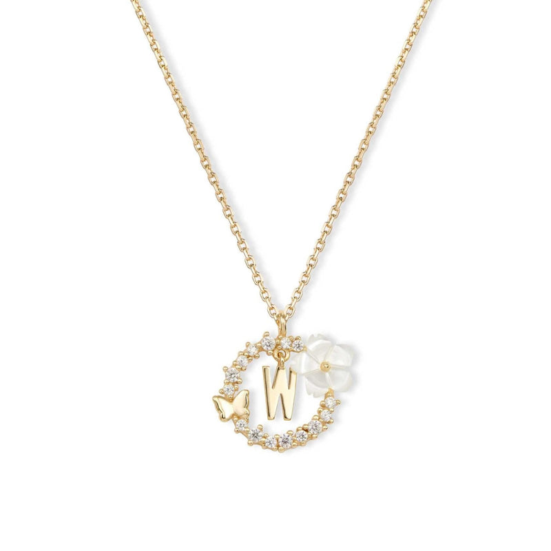 Letter Necklace - Gold