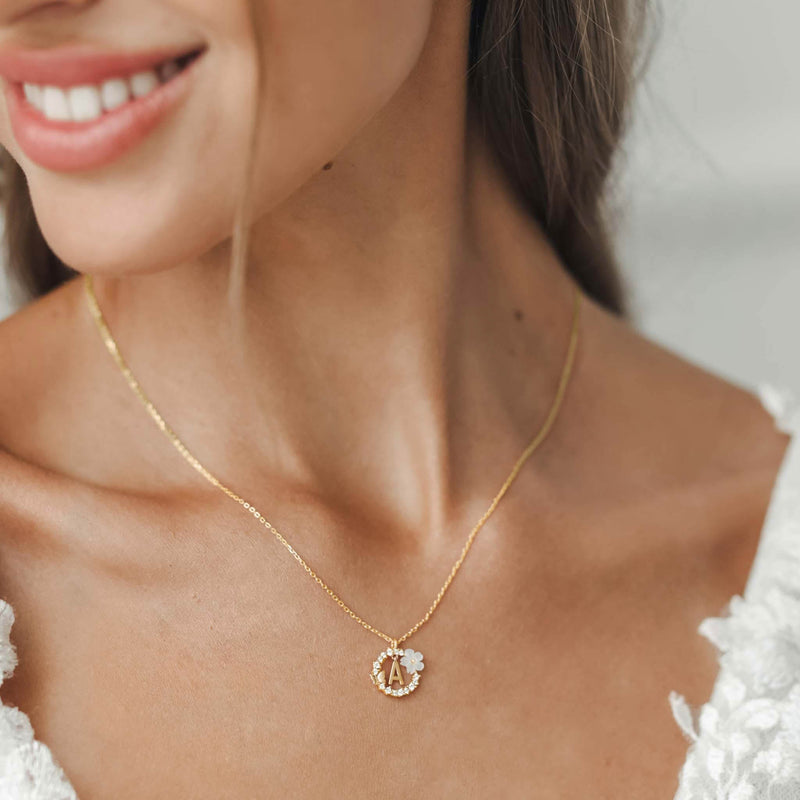 Letter Necklace - Gold