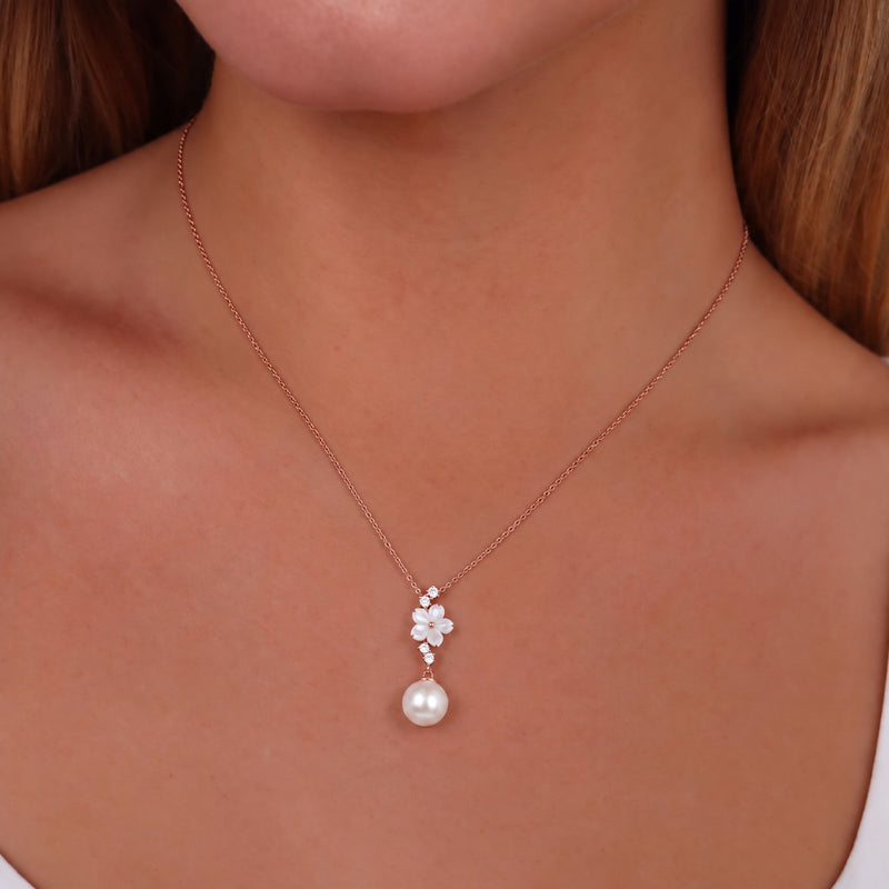 Cascade Pearl Necklace
