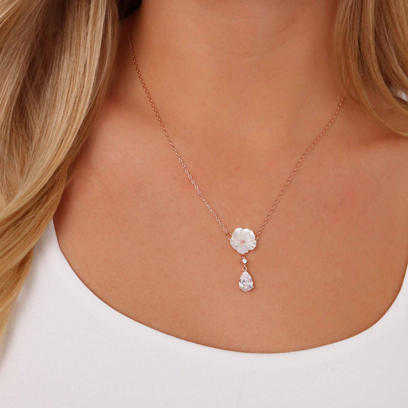 Crystal Drop Necklace