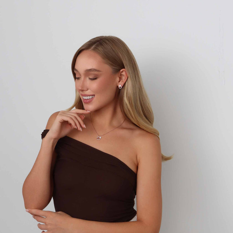 Blooming Circle Earrings