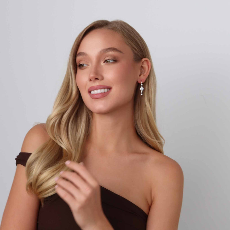 Aura Silver Earrings