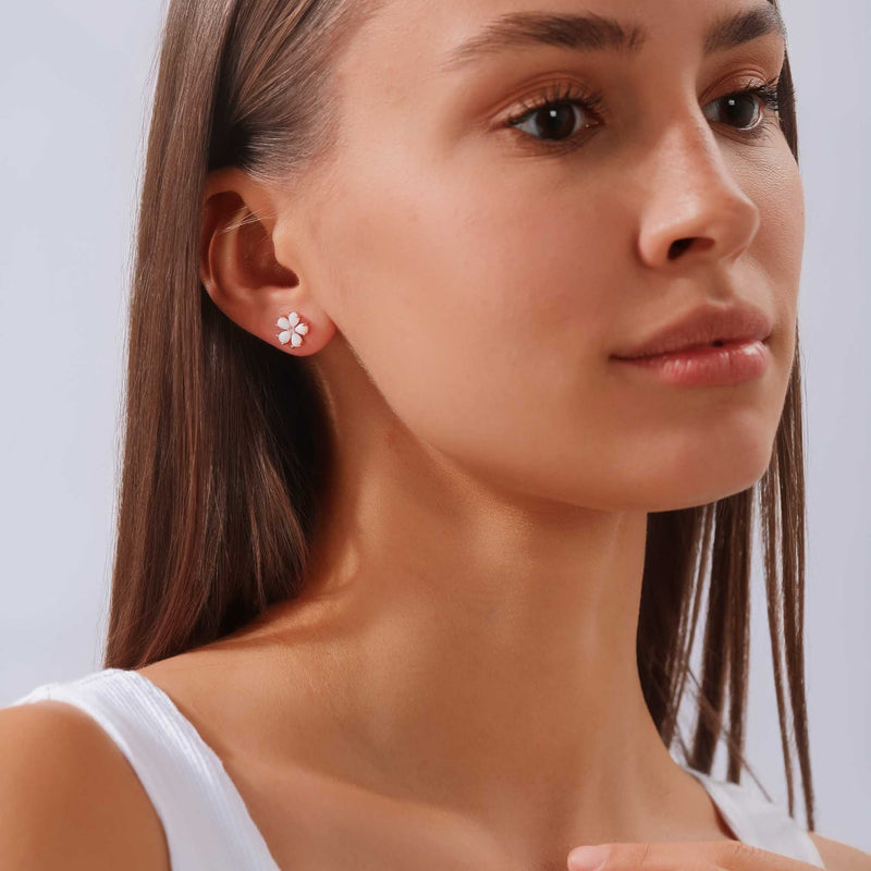 Snow Blossom Earrings