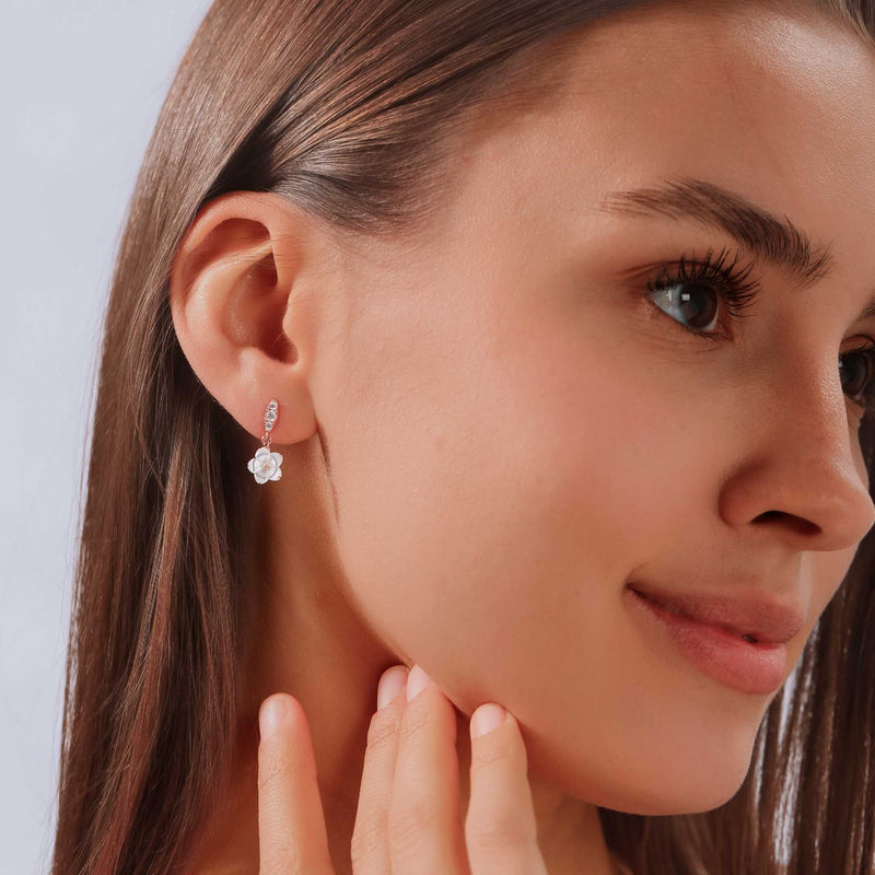 Trio Earrings Rose Gold