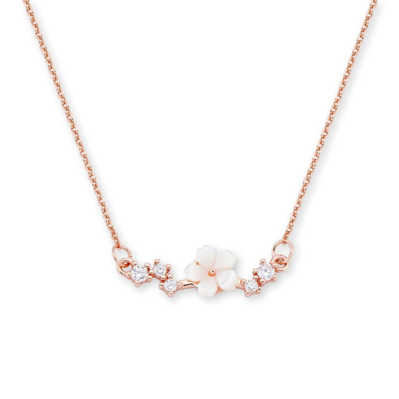 Rose Gold Sparkle Necklace