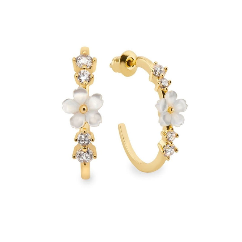 Lia Hoop Earrings Gold