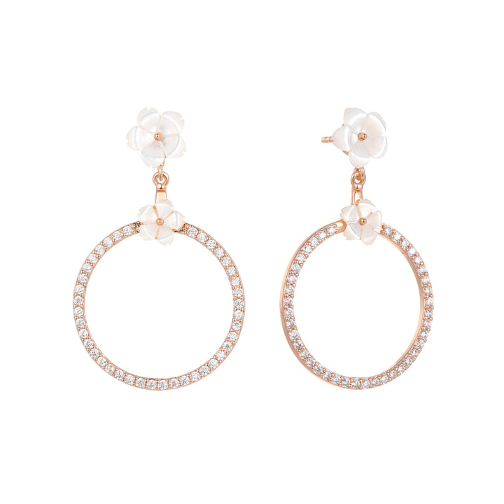 Shine Earrings Rose Gold