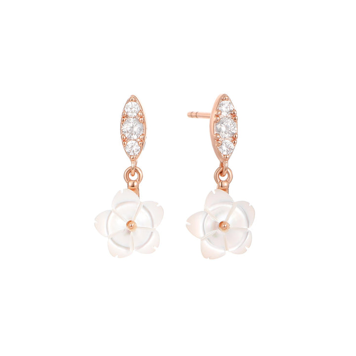 Trio Earrings Rose Gold