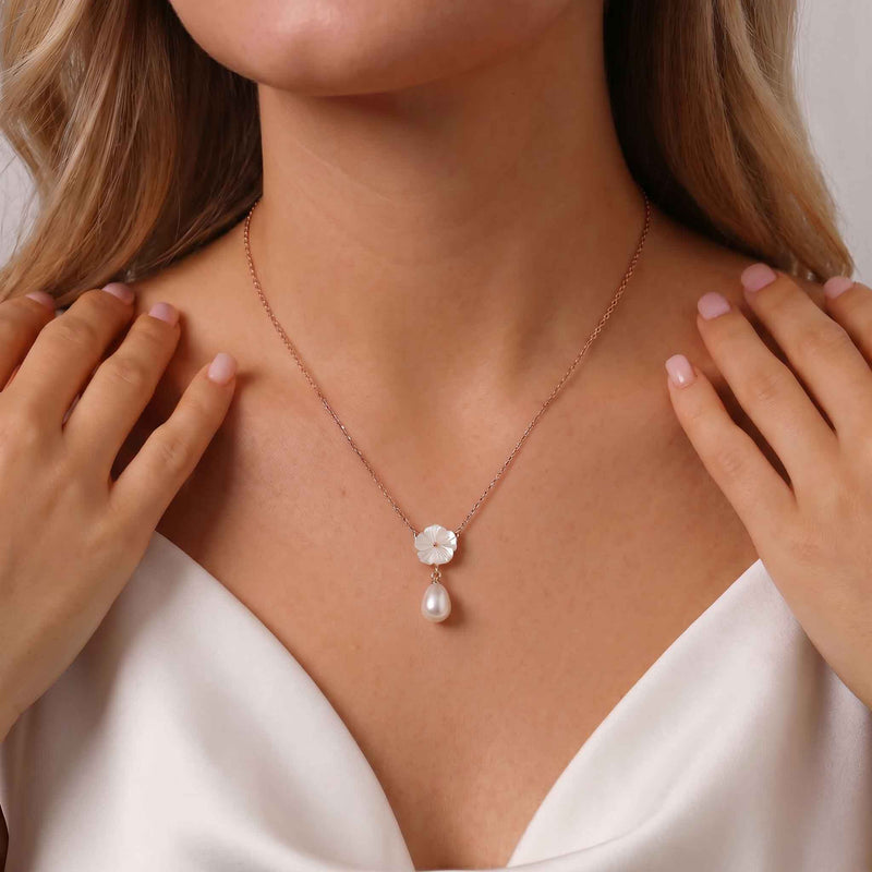 Pearl Drop Necklace