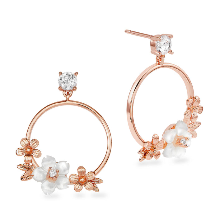 Emilia Earrings Rose Gold