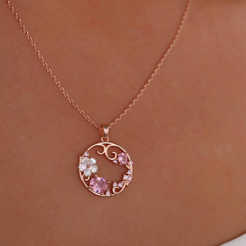 Blush Bloom Necklace