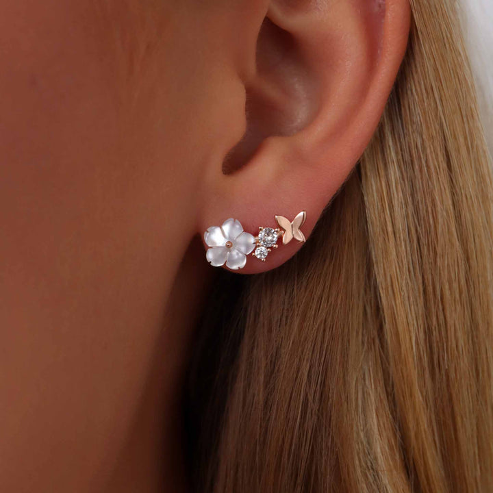 Tiny Flora Earrings