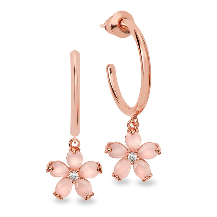 Peach Blossom Hoop