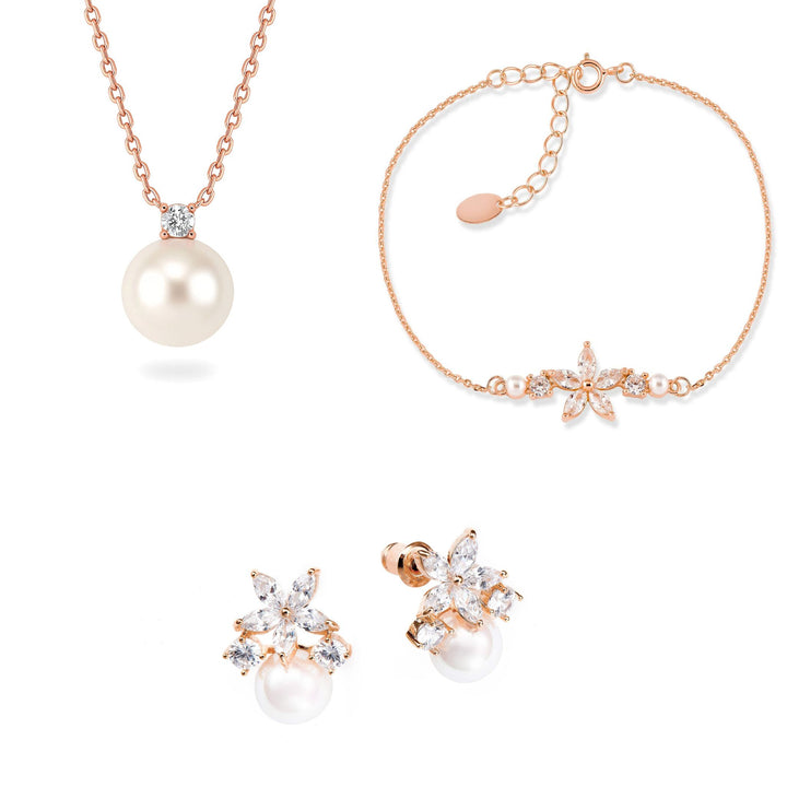 Fleur Bridal Rose Gold Bundle