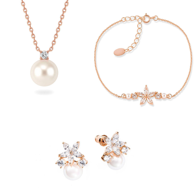 Fleur Bridal Rose Gold Bundle