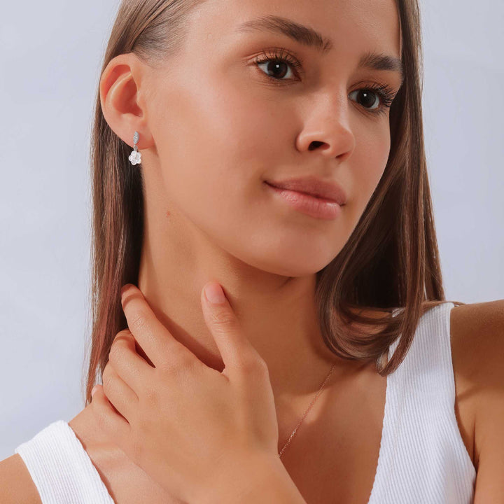 Trio Earrings Sky