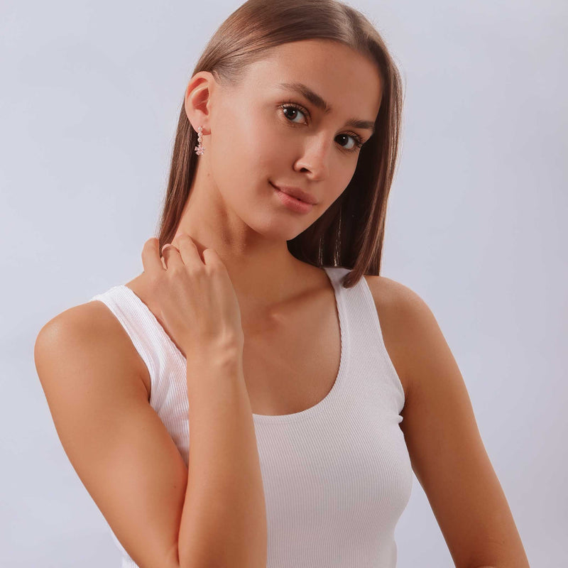 Dreamy Earrings Rose Gold