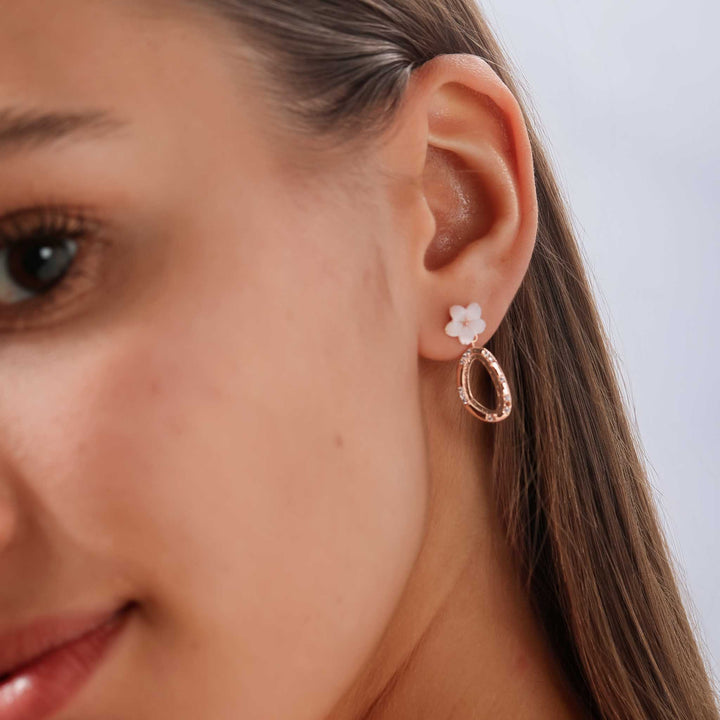 Amour Earrings Rose Gold