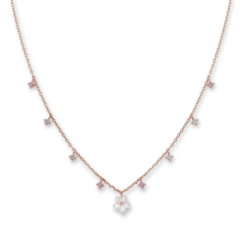 Lia Necklace Rose Gold